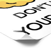 天ぷらを食い尽くすな フォトプリント            (角)