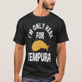 天ぷらエビや魚介類 Tシャツ