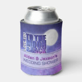 天への愛を月にウェディングシャワーパーティー 缶クーラー (缶正面)