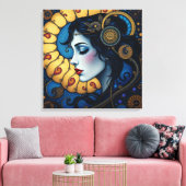 天らせん キャンバスプリント (インサイチュ (リビング))