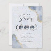 天エレガントブライダルシャワー 招待状 (正面)