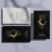 天エレガント神神秘垂直 名刺