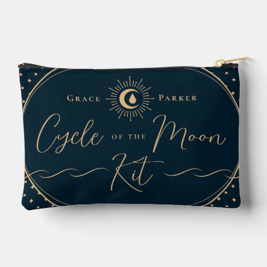 天エレガント色第一月期 アクセサリーポーチ (裏面)