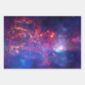 天カラフル川銀河系 ラッピングペーパーシート (正面)