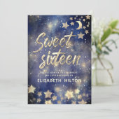 天クール月と星sweet sixteen 招待状 (スタンド正面)