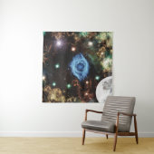 天スパイラル銀河系星雲クラスター星火花 タペストリー (インサイチュ(横))