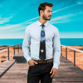 天スパイラル銀河系星雲クラスター星火花 ネクタイ