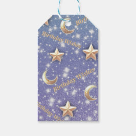 天パーソナライズされた誕生日カスタムギフトラベル ギフトタグ