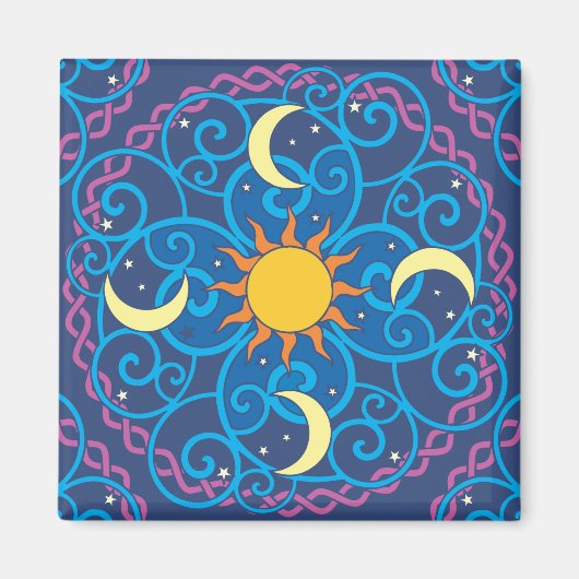 天マンダラマグネット マグネット (正面)