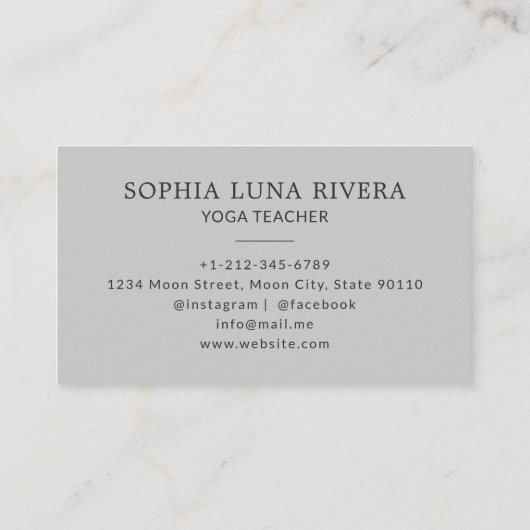 天ミニマル月相 名刺 (裏面)