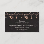 天モダンエレガント要素ヨガ 名刺 (裏面)