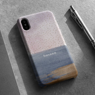 天モダン芸術的コンテンポラリーの iPhone 16ケース