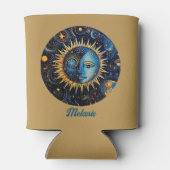 天モダン銀河系サンムーンモノグラム 缶クーラー (裏面)