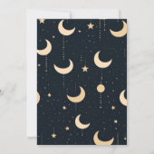 天ユニーク結婚の 招待状 (裏面)