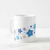 天ワルツ（対角線） コーヒーマグカップ (正面左)