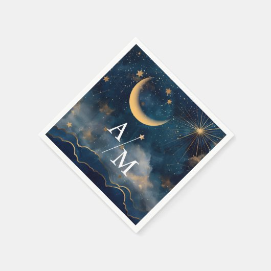 天上での食事の体験を高める スタンダードカクテルナプキン (角)