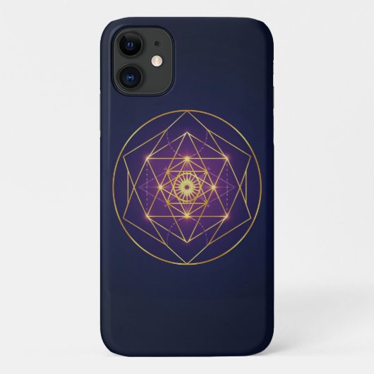 天上のゴールデンマンダラ — 無限のバランス Case-Mate iPhoneケース (裏面)