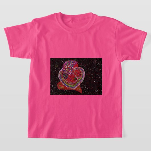 天上のハート Tシャツ (レイダウン)
