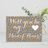 天上の人が私のメイド・オブ・オーナー(花嫁付き添い人)案だ 招待状 (スタンド正面)