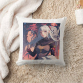 天上の優雅さ：三毛枕 クッション (ブランケット)