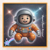 天上の冒険 ガラスコースター (正面)