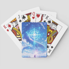 天上の出会い：ドラゴンと神秘主義者 トランプ