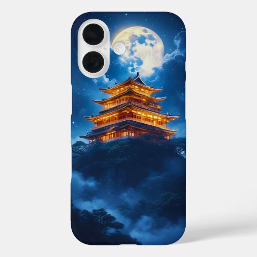 天上の山の月宮殿 Case-Mate iPhoneケース (裏面)