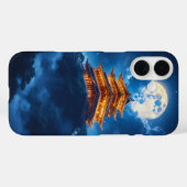 天上の山の月宮殿 Case-Mate iPhoneケース (裏面 (横))