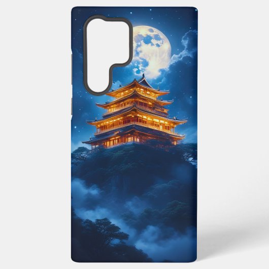 天上の山の月宮殿 SAMSUNG GALAXYケース (裏面)