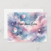 天上の穏やかなポストカードを見つける ポストカード (正面/裏面)