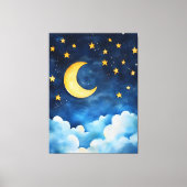 天上の静謐 キャンバスプリント (正面)