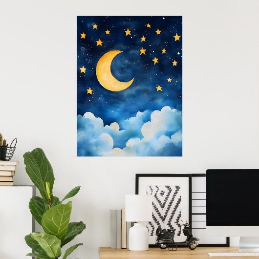 天上の静謐 ポスター (ホームオフィス)