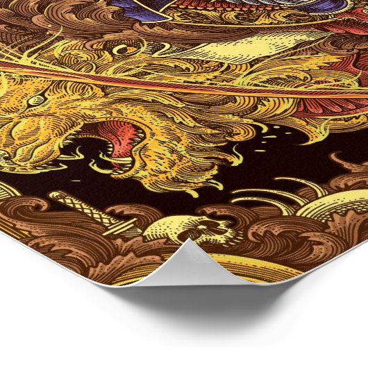 天上の鬼 ポスター (角)