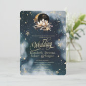 天上の黄金の太陽、月、星たちよ、蓮の花の夜空よ 招待状 (スタンド正面)