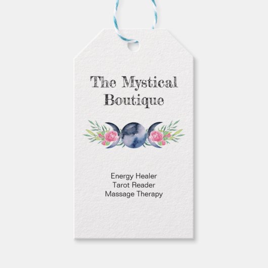 天上三月女神メタフィシカル神秘的 ギフトタグ (正面)