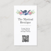 天上三月女神メタフィシカルQRコード 名刺 (正面)