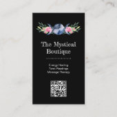 天上三月女神メタフィシカルQRコード 名刺 (正面)