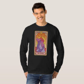 天上美的トリプルムーンウィッカウィッチータロット Tシャツ (正面フル)