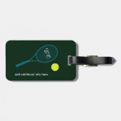 天主パーソナライズされたの手荷物 ラゲッジタグ (裏面横)