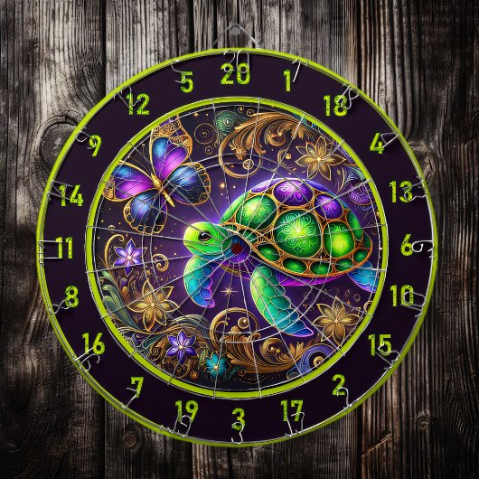 天亀バタフライ素朴ウォールデコ ダーツボード