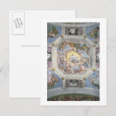 天井からのユニバーサル調和、または神愛 ポストカード (正面/裏面)