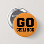 天井に付いている扇風機(天井は行きます) 缶バッジ (正面&裏面)