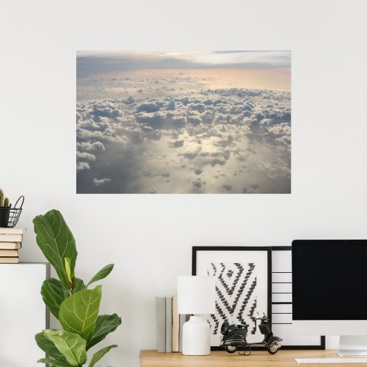 天井の上 ポスター (ホームオフィス)