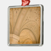 天井の詳細、ボストン公共図書館、Copley メタルオーナメント (左)