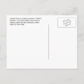 天井の詳細、メイソリウム ジェネラル・グラント記念館 ポストカード (裏面)