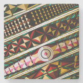 天井カラフルスペインの ストーンコースター (正面)