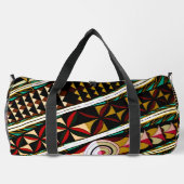 天井カラフルスペインの ダッフルバッグ (裏面)