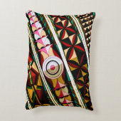 天井カラフル構スペインの造 アクセントクッション (裏面(縦))