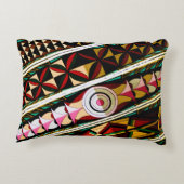 天井カラフル構スペインの造 アクセントクッション (裏面)