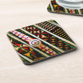 天井カラフル構スペインの造 コースター (左側)